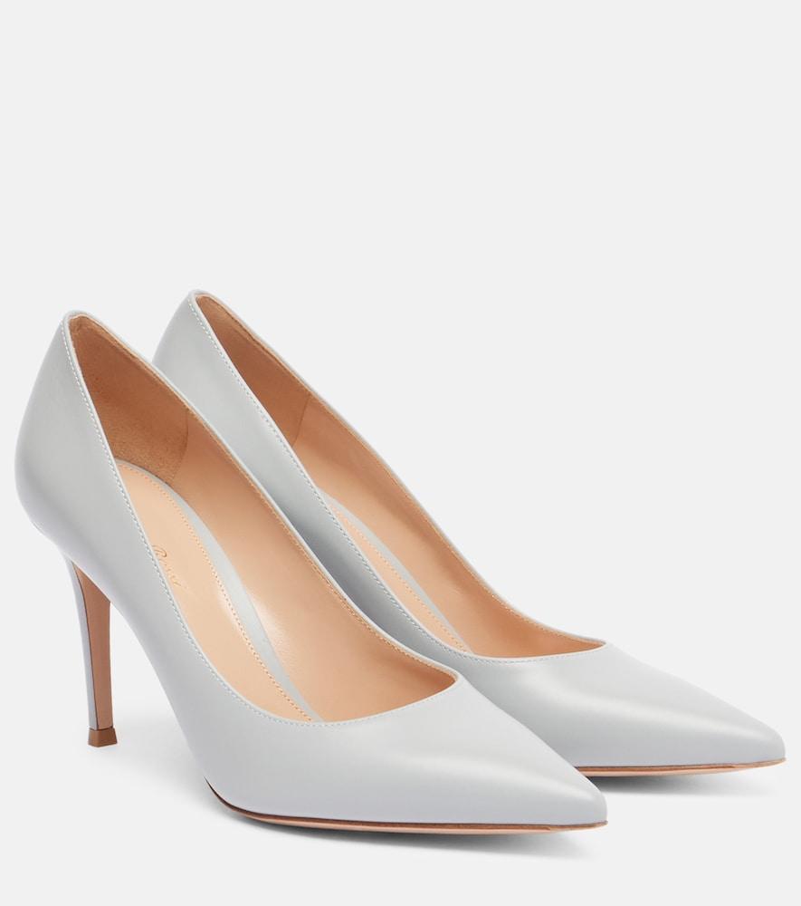 gianvito rossi gianvito 85 leather pumps