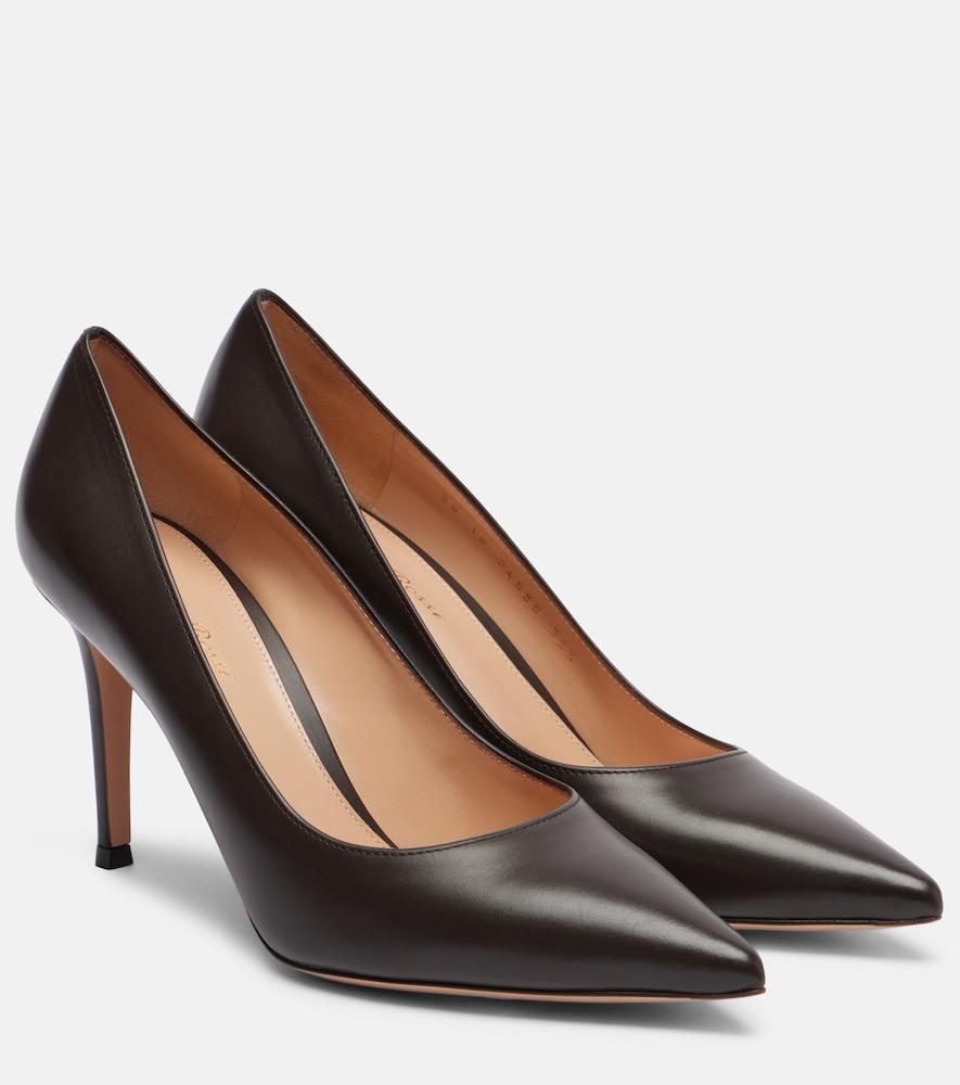 gianvito rossi gianvito 85 leather pumps