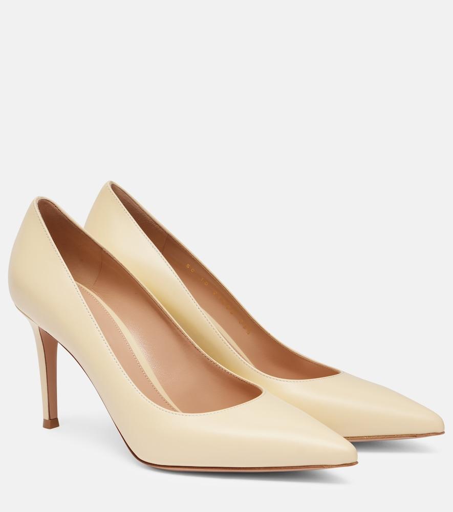 gianvito rossi gianvito 85 leather pumps
