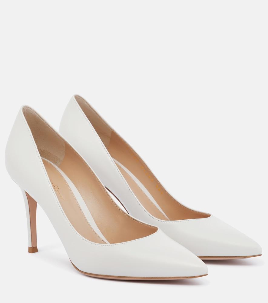 gianvito rossi gianvito 85 leather pumps