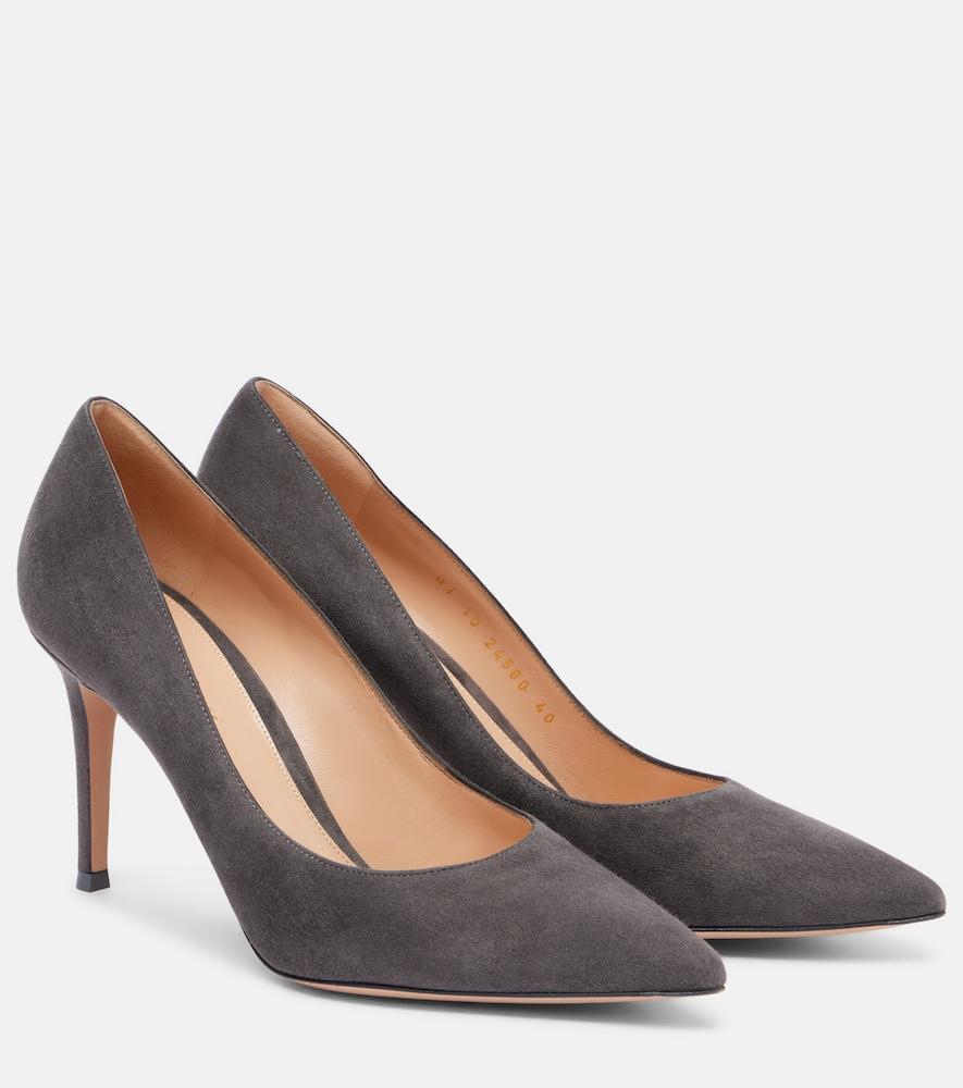 gianvito rossi gianvito 85 suede pumps