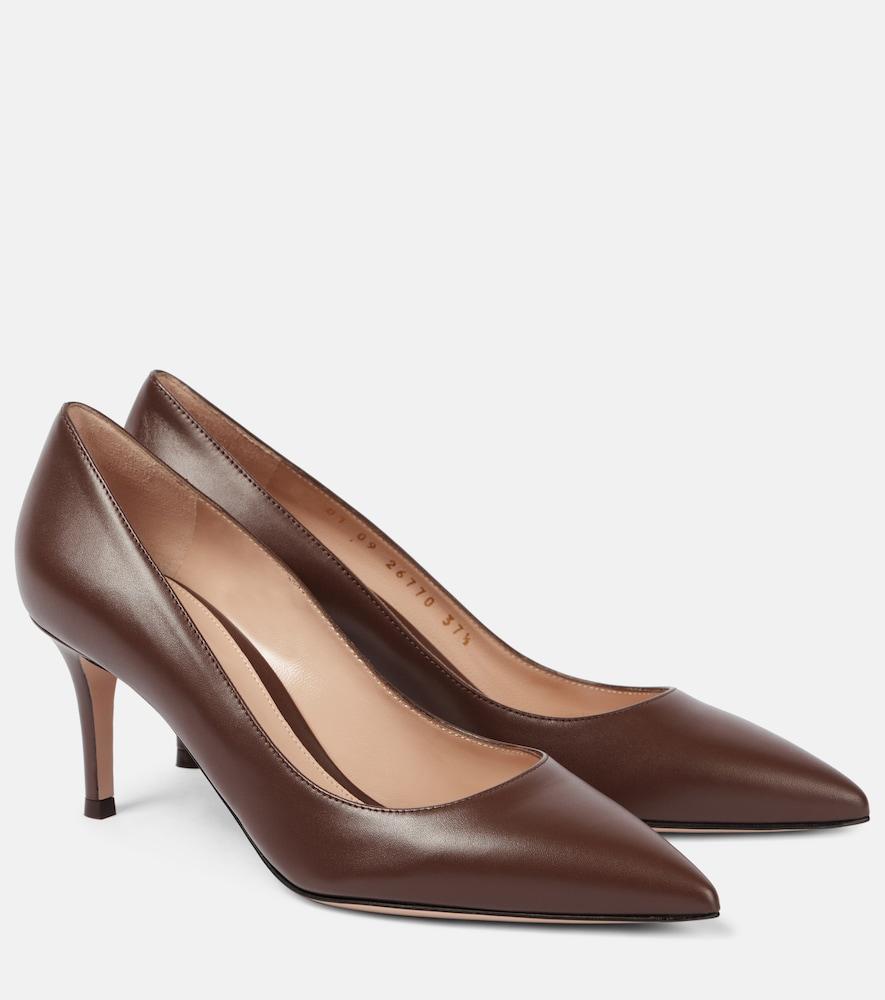 gianvito rossi gianvito leather pumps
