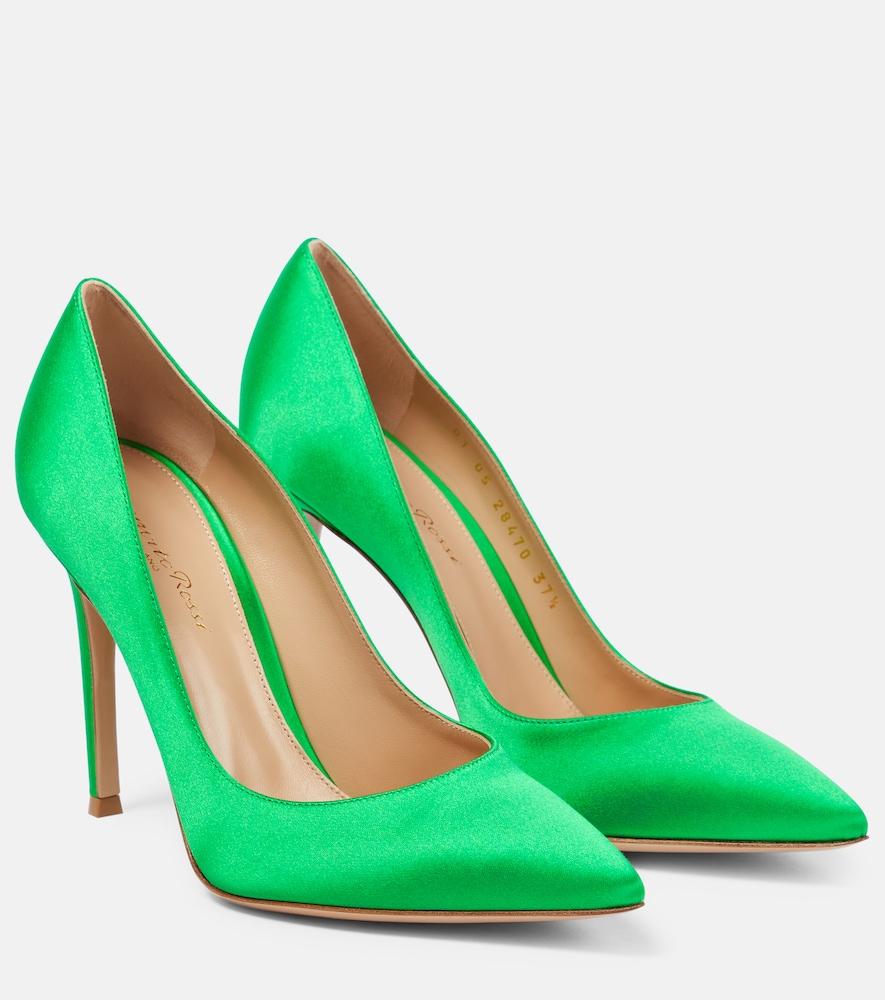 gianvito rossi gianvito satin pumps