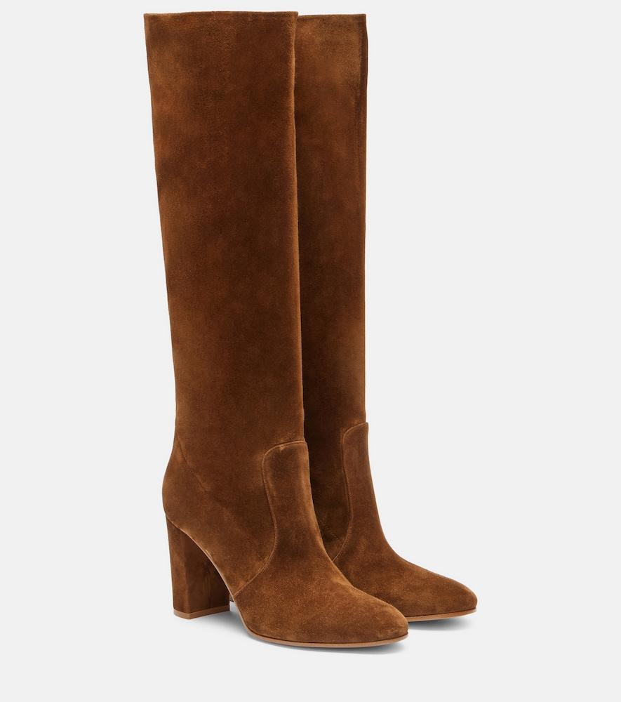 gianvito rossi glen 85 suede knee
