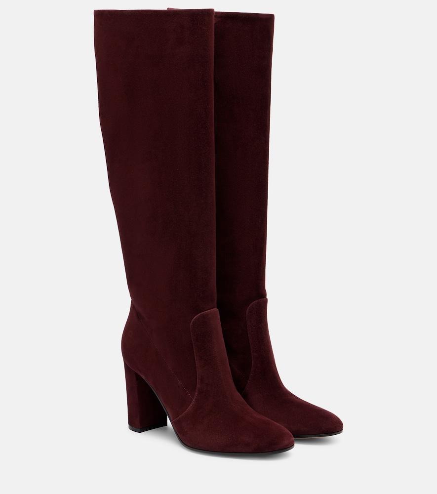 gianvito rossi glen 85 suede knee