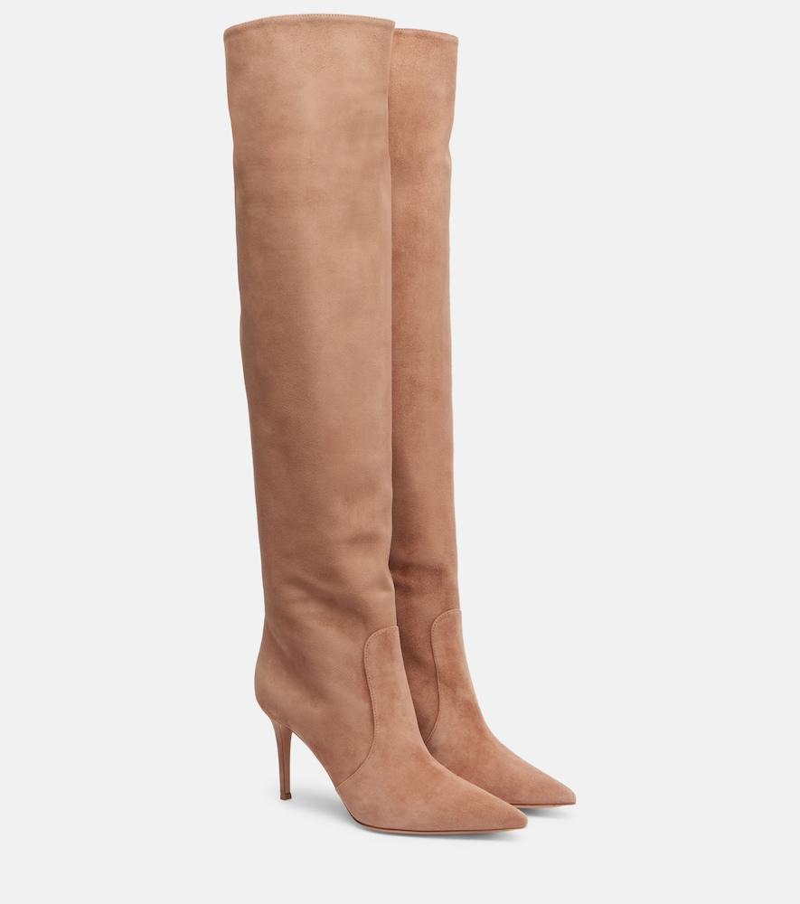 gianvito rossi hansen 85 leather knee