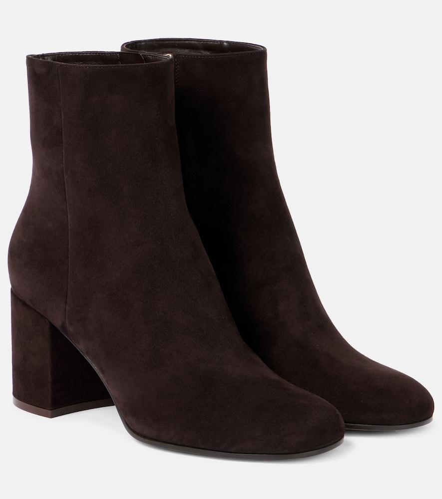 gianvito rossi joelle 70 suede ankle boots