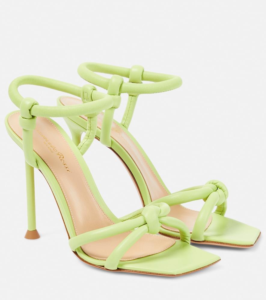 gianvito rossi juno leather sandals