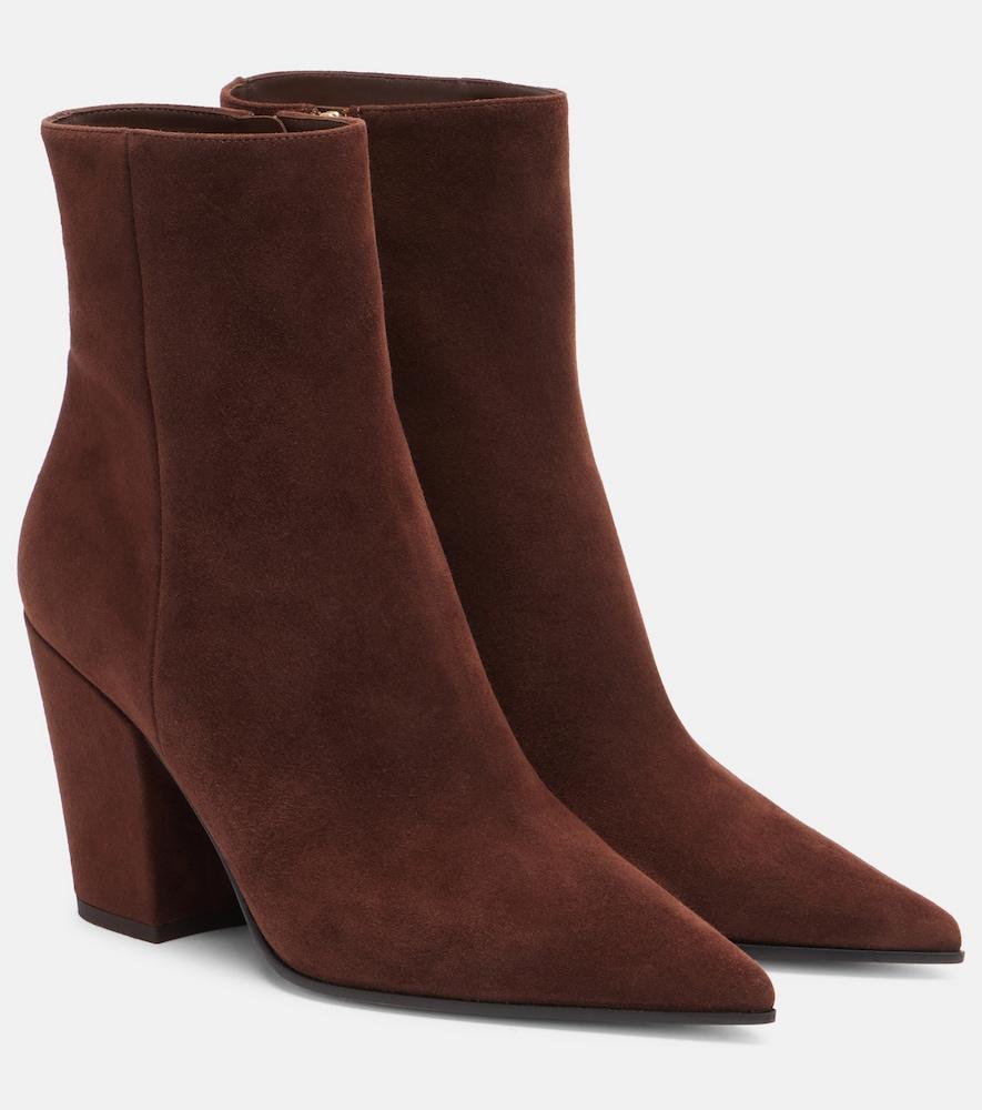 gianvito rossi keinna 85 suede ankle boots
