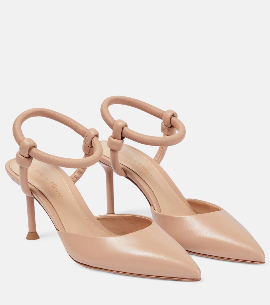 gianvito rossi leather pumps