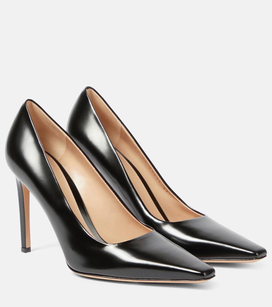 gianvito rossi leather pumps