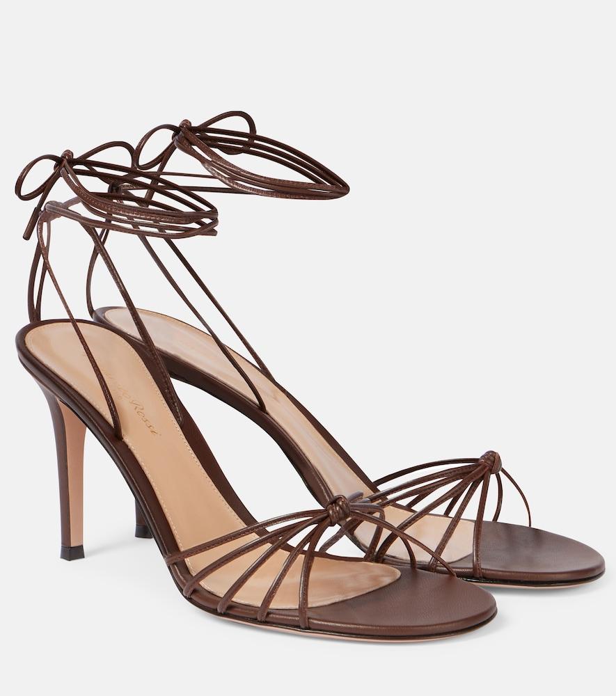 gianvito rossi leather sandals