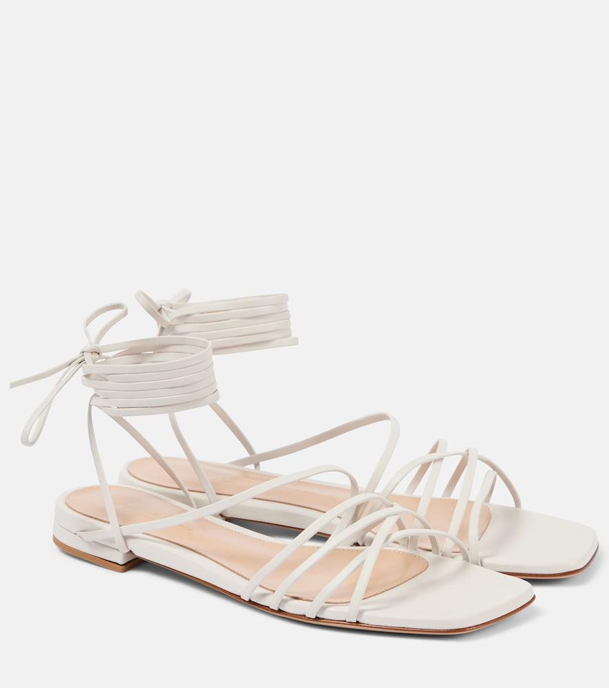 gianvito rossi leather sandals