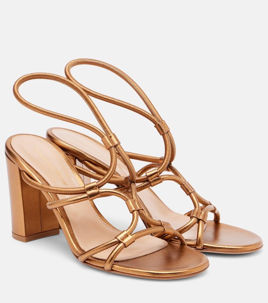 gianvito rossi leather sandals