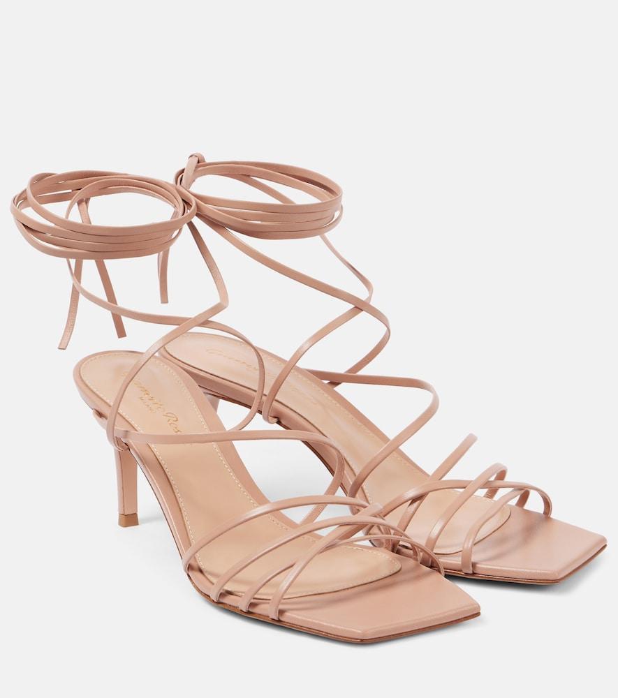 gianvito rossi leather sandals