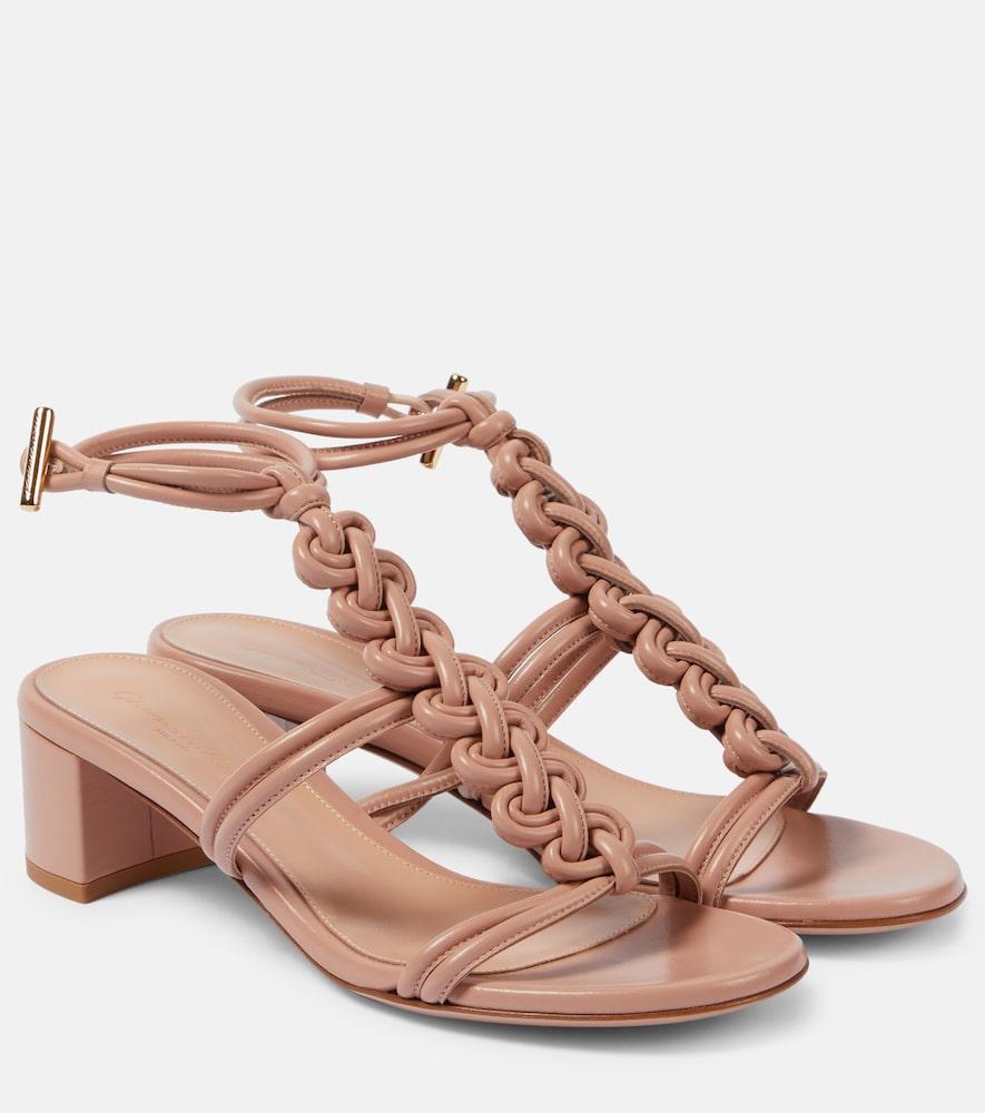 gianvito rossi leather sandals