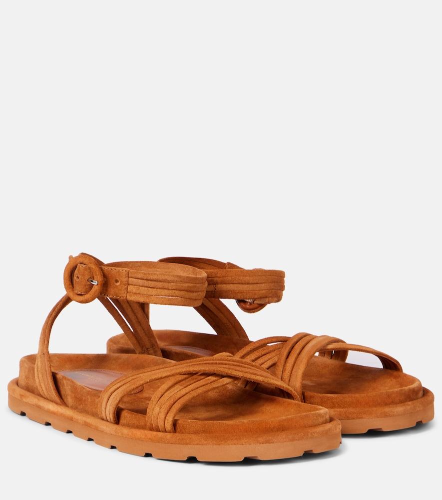 gianvito rossi lianne suede sandals