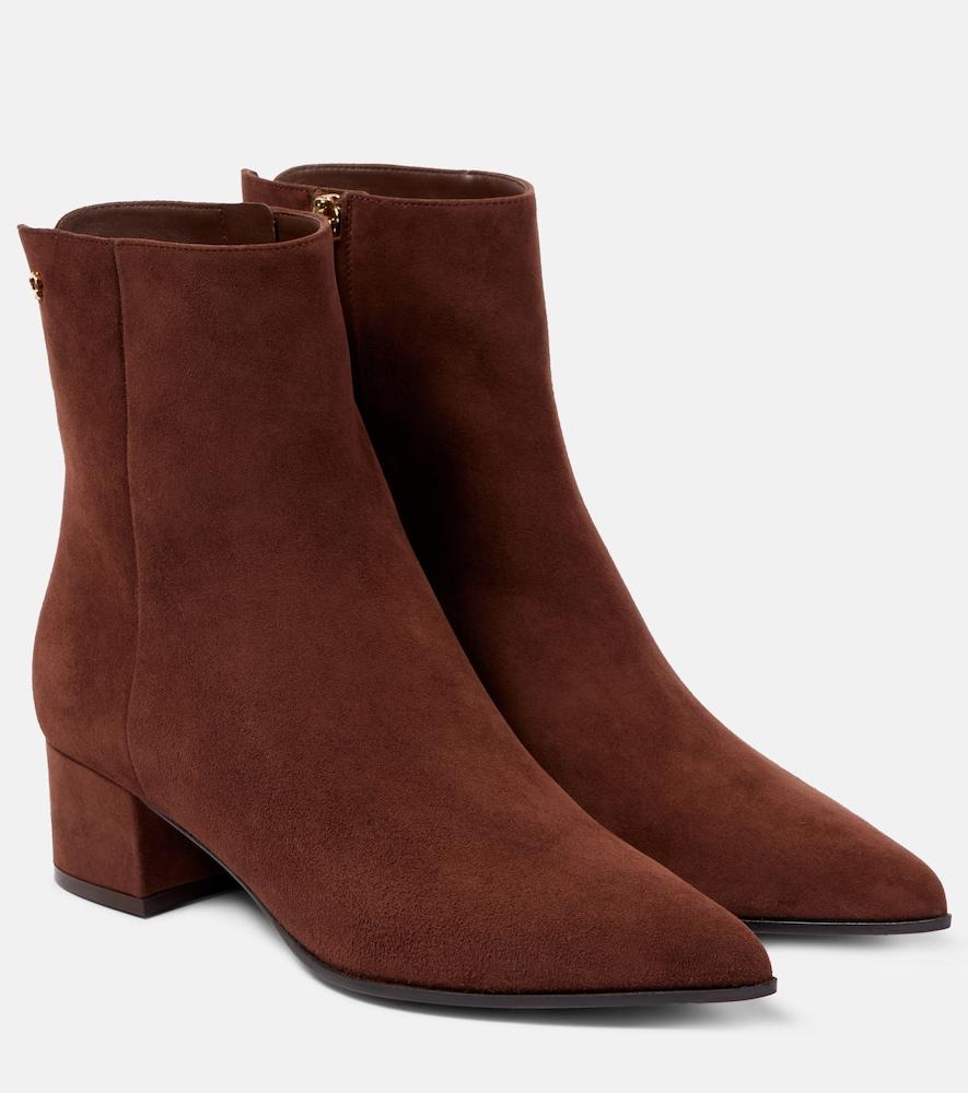 gianvito rossi lyell 45 suede ankle boots