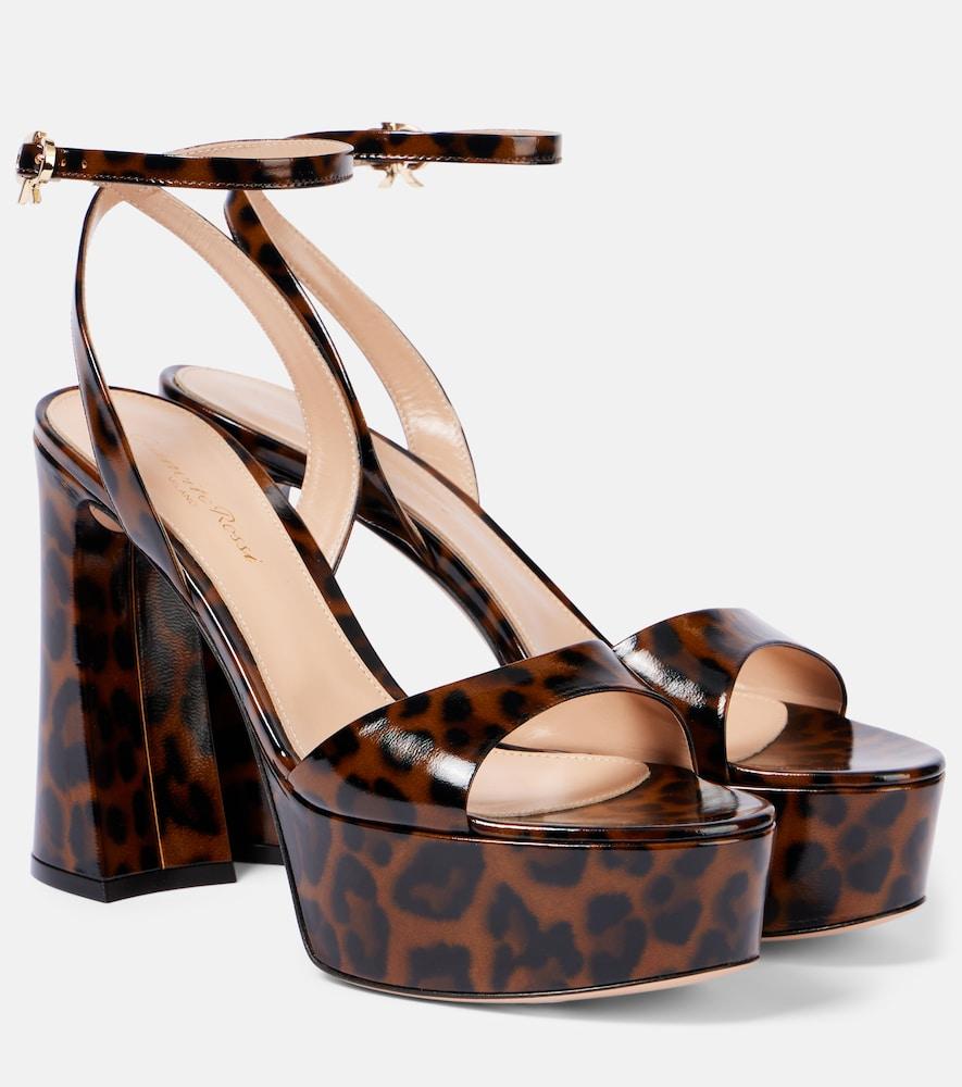 gianvito rossi nancy 110 leopard