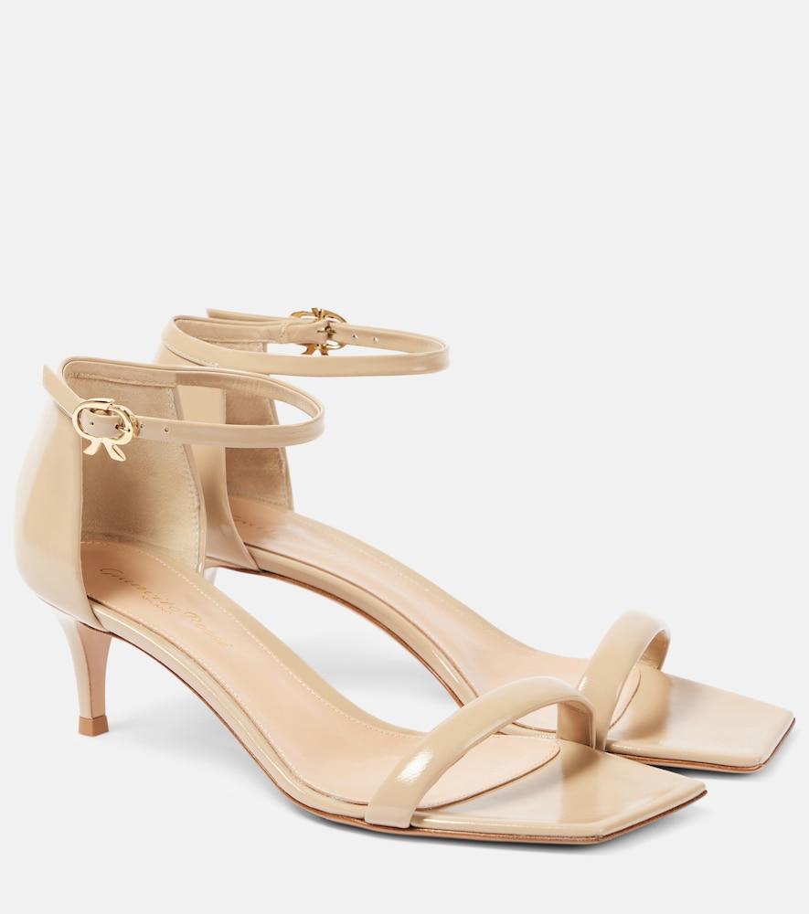 gianvito rossi pat 55 leather sandals
