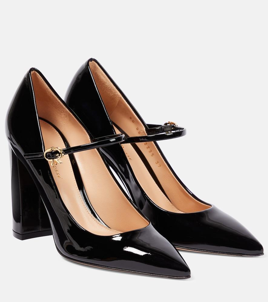 gianvito rossi patent leather pumps