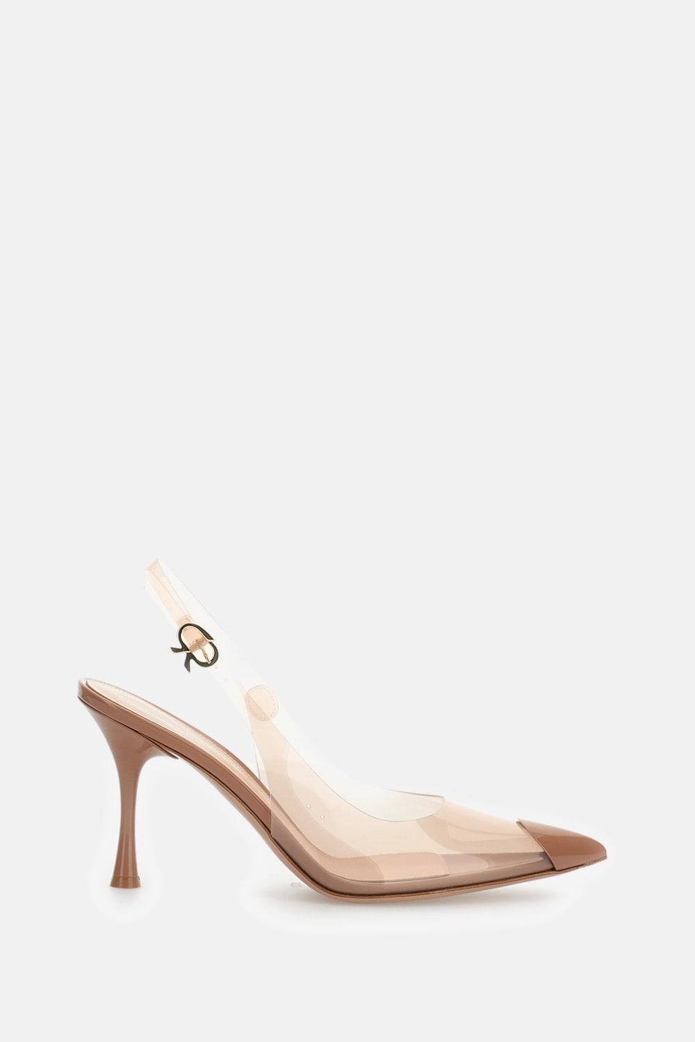 gianvito rossi pumps slingback diana 85 in pvc