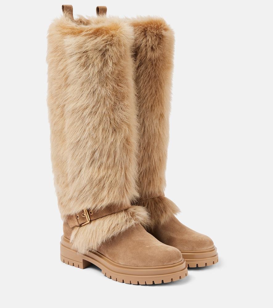 gianvito rossi shearling