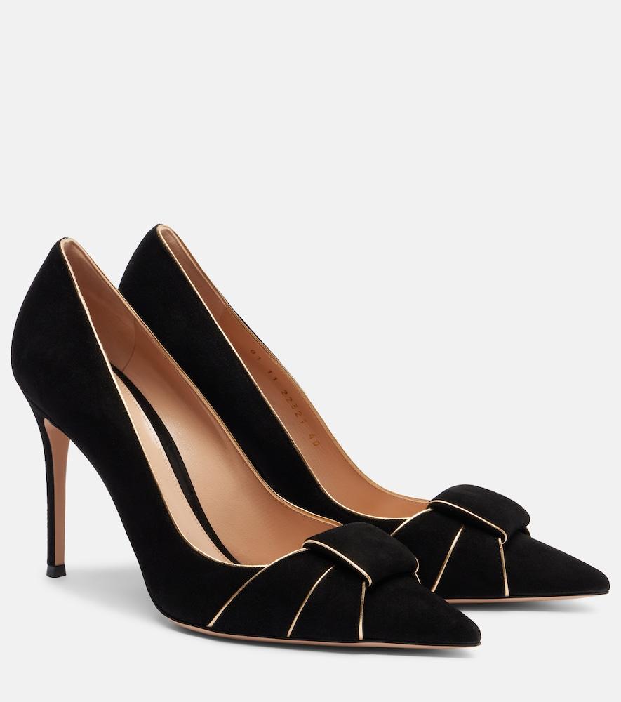gianvito rossi suede pumps