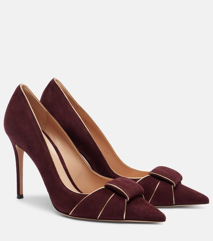 gianvito rossi suede pumps
