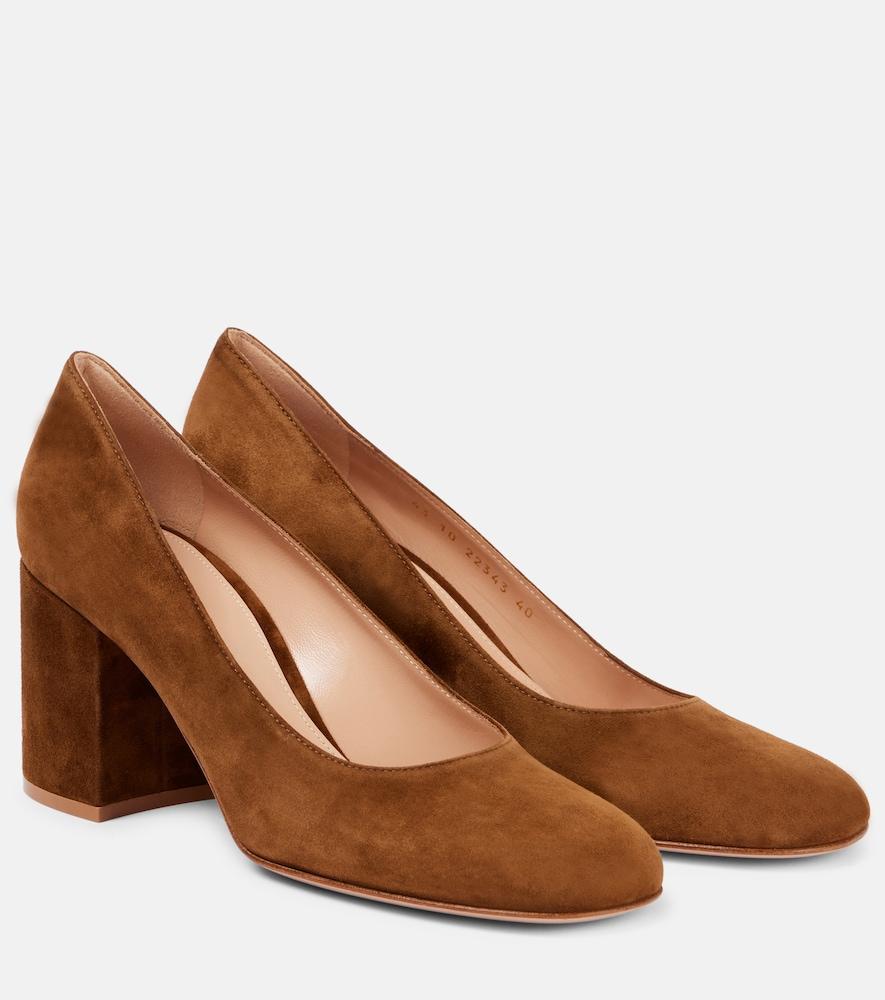 gianvito rossi suede pumps