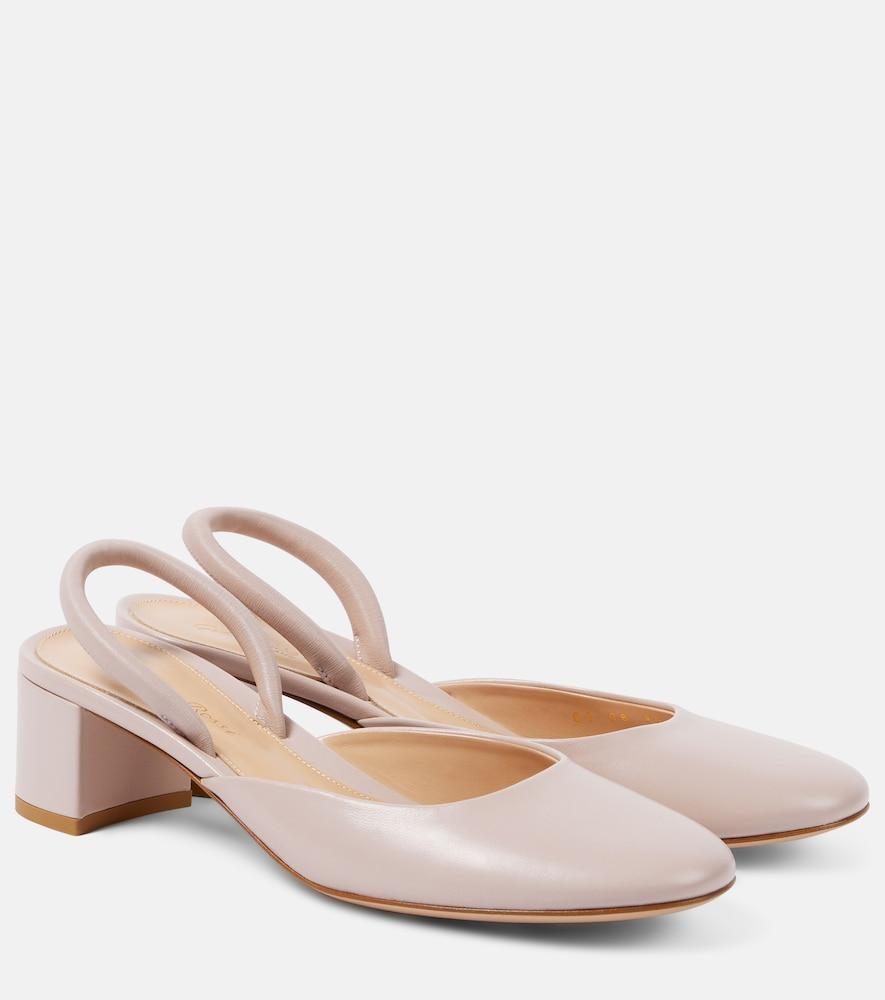 gianvito rossi tivoli leather mules