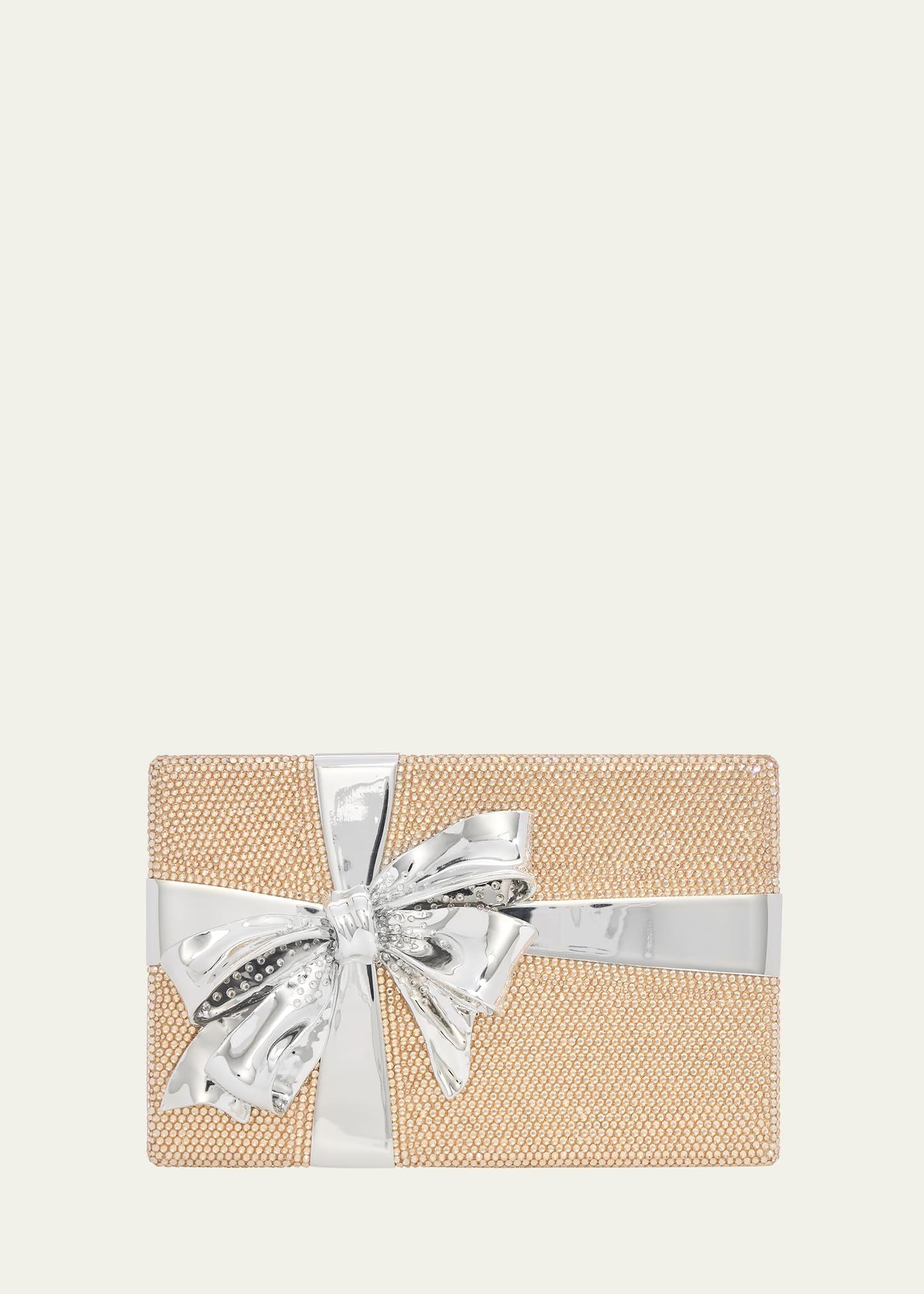 gift box surprise crystal minaudiere