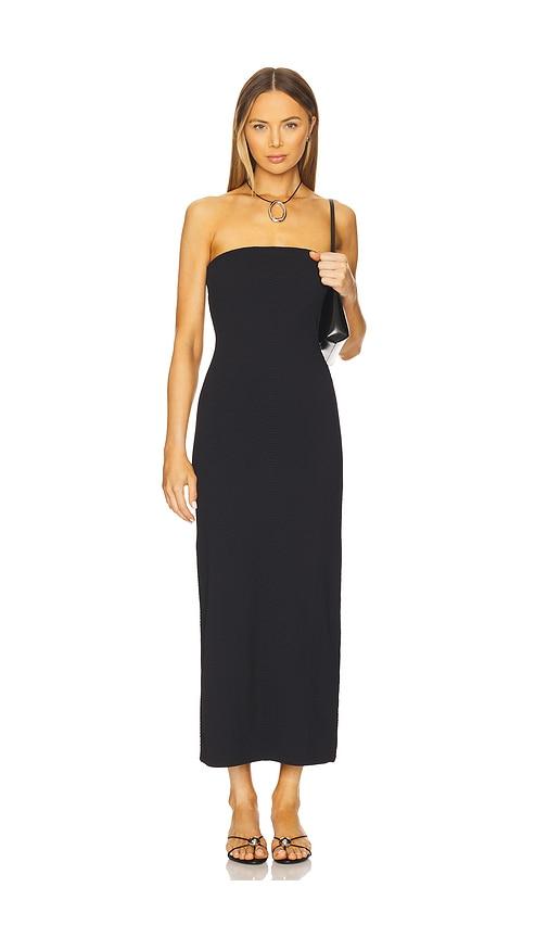 gigi c maya dress in black.