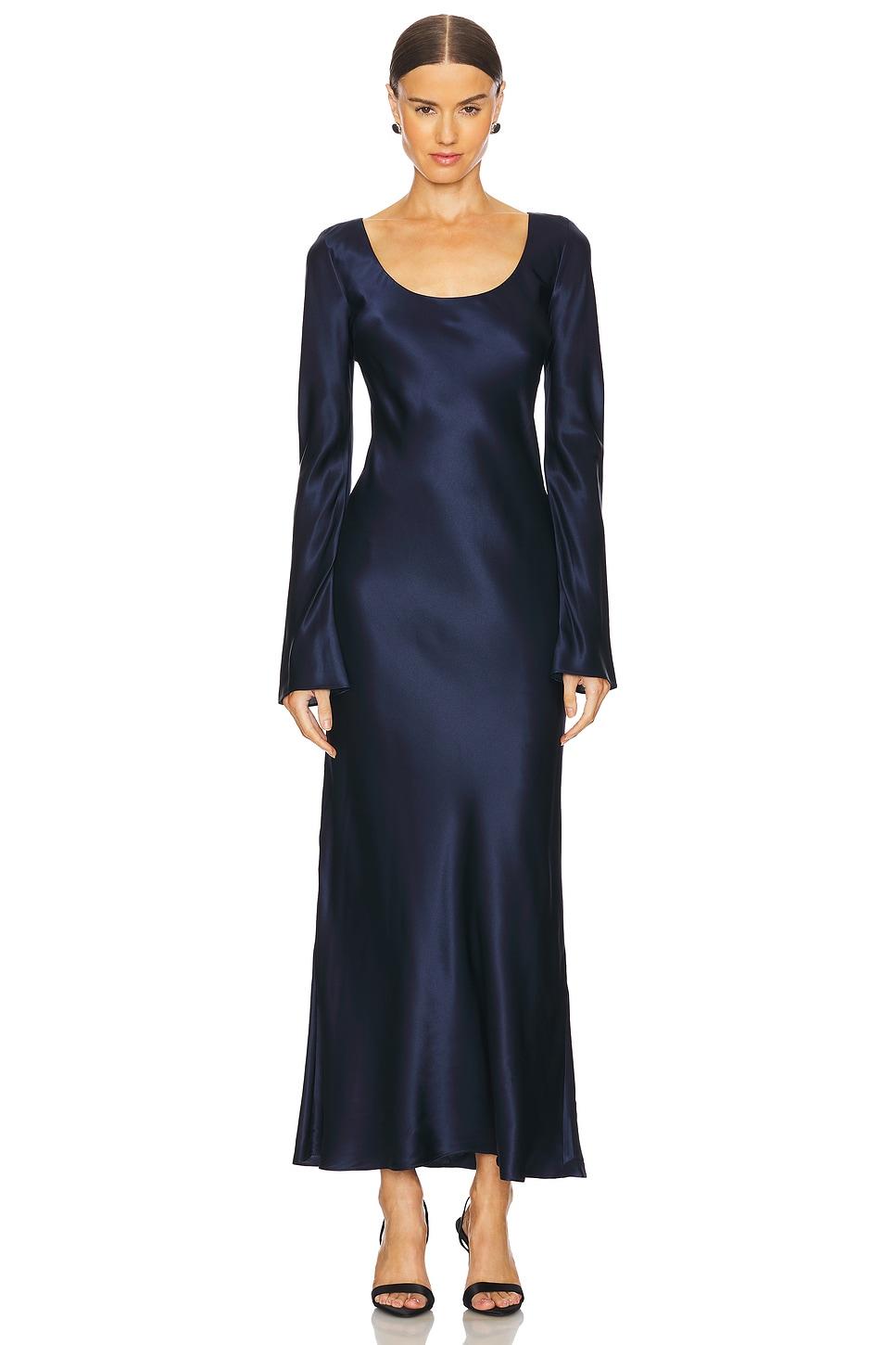 gilad silk maxi dress