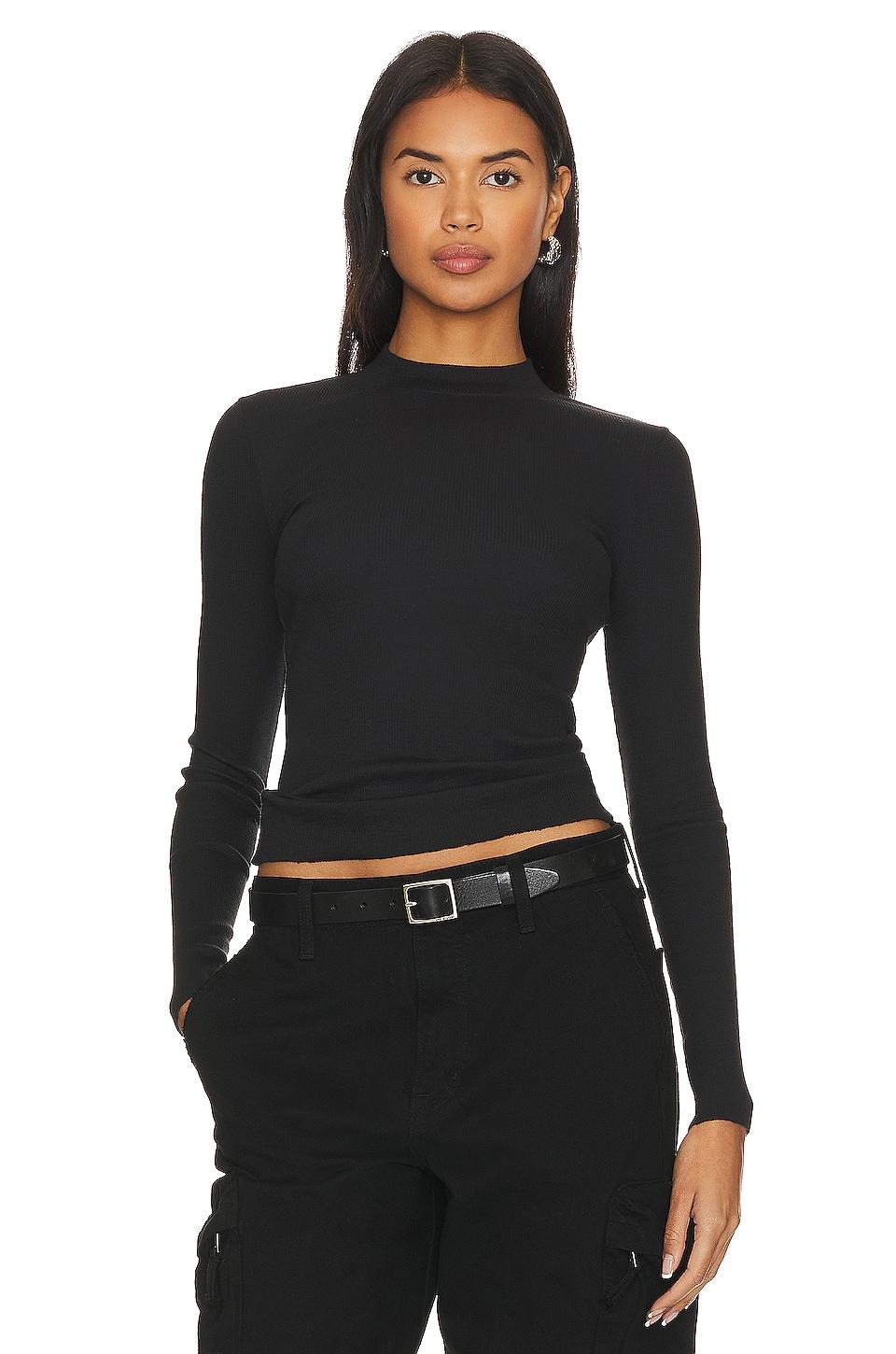 gina slim mock neck