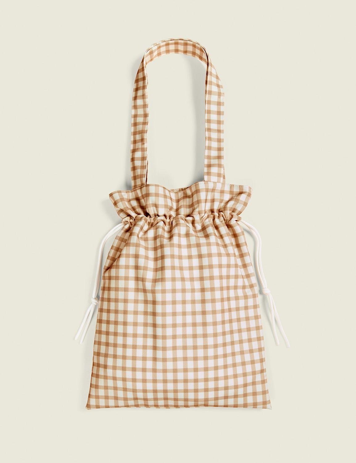 gingham bag