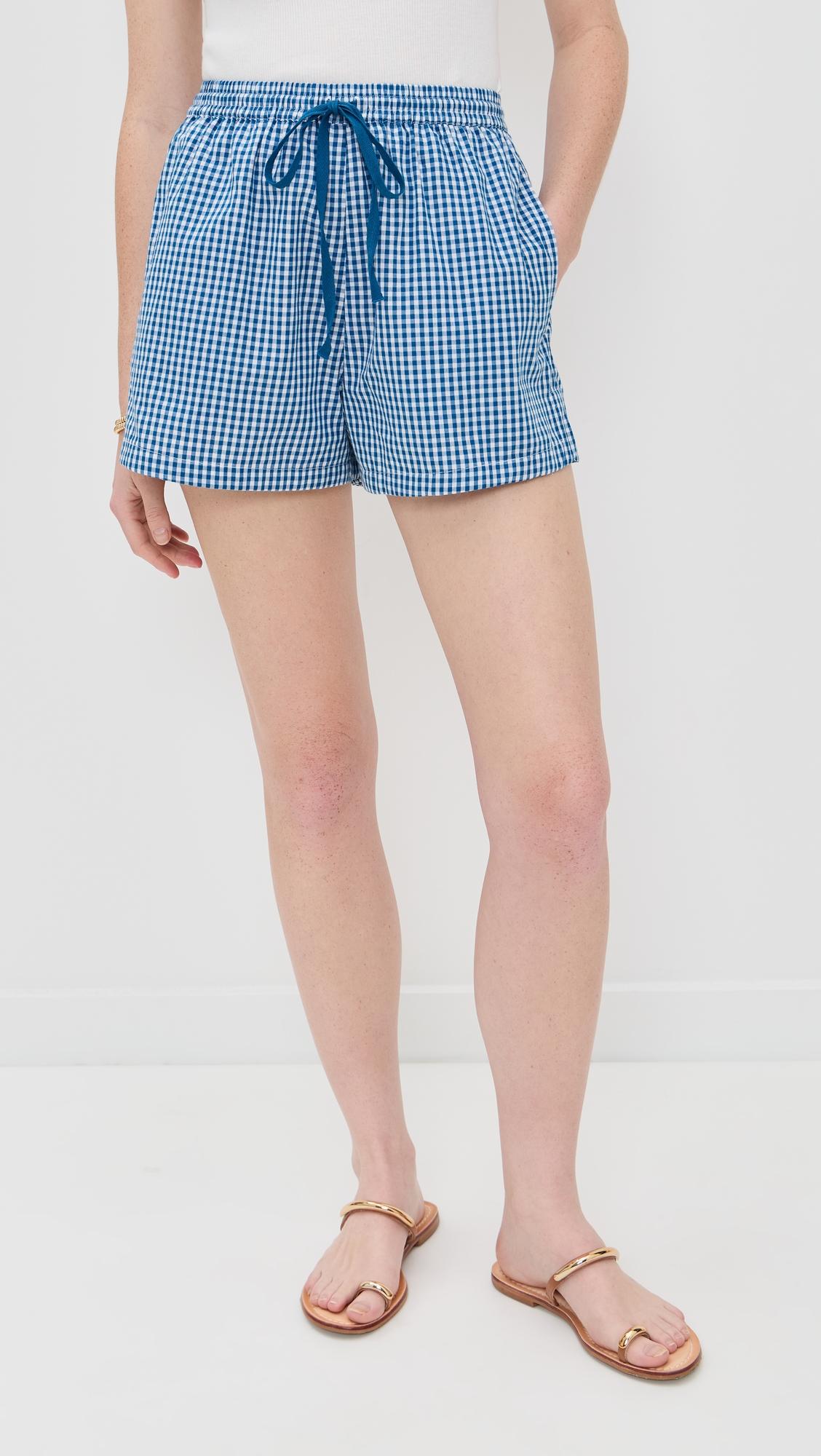 gingham shorts