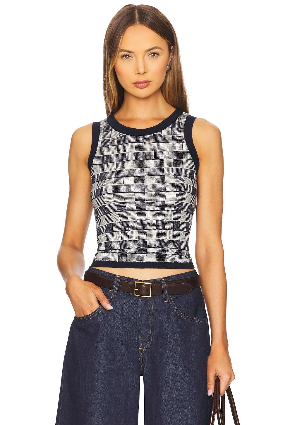 gingham tank