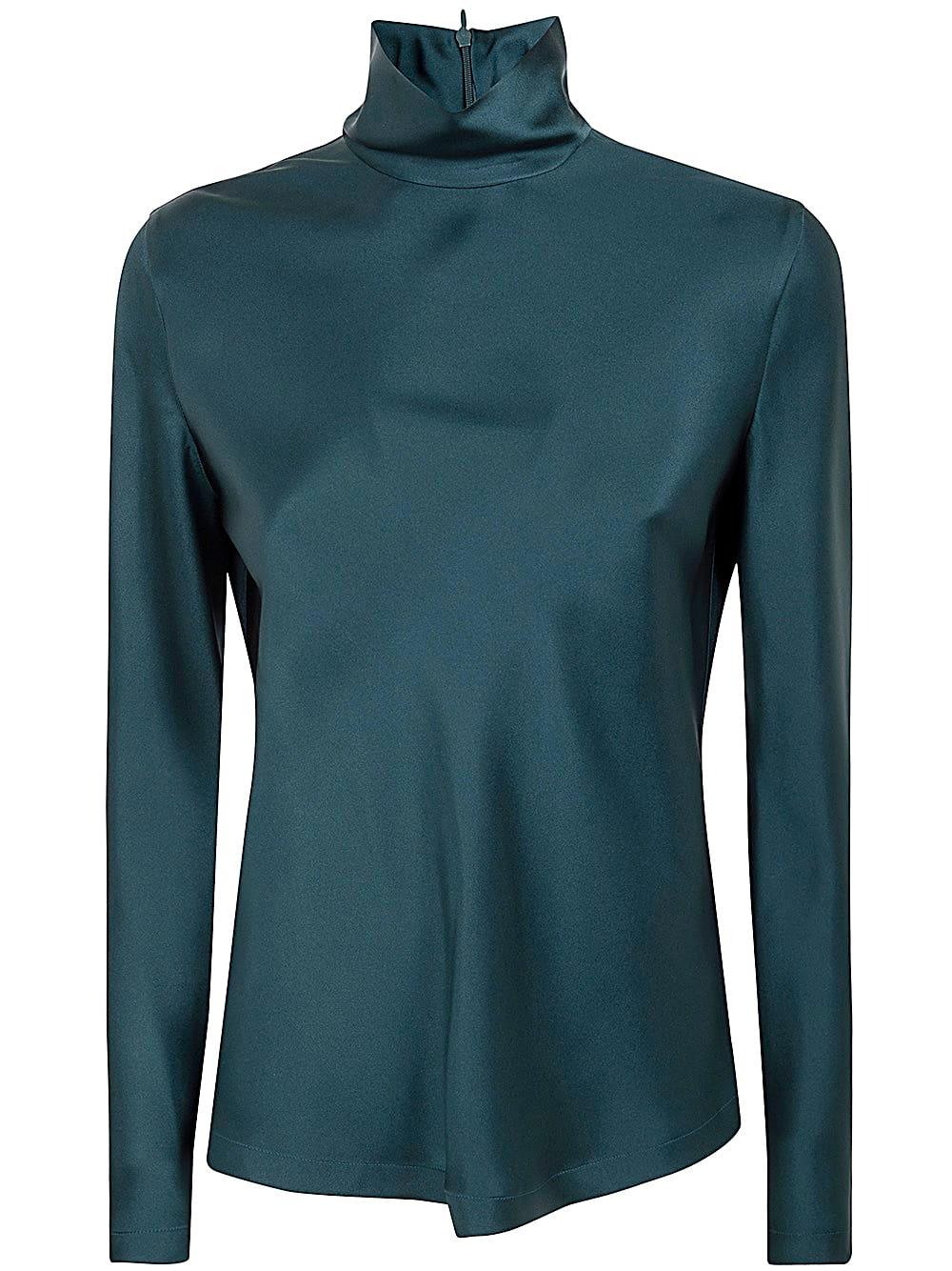 giorgio armani high neck shirt