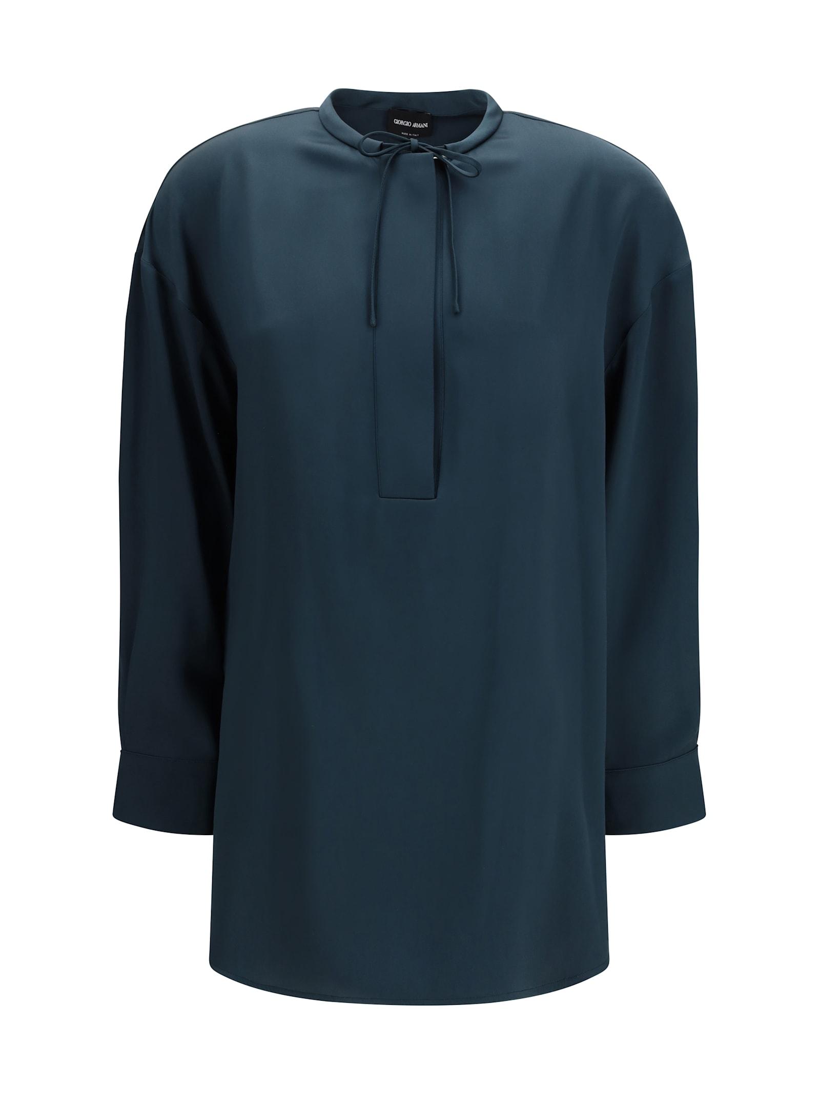 giorgio armani lavallière blouse