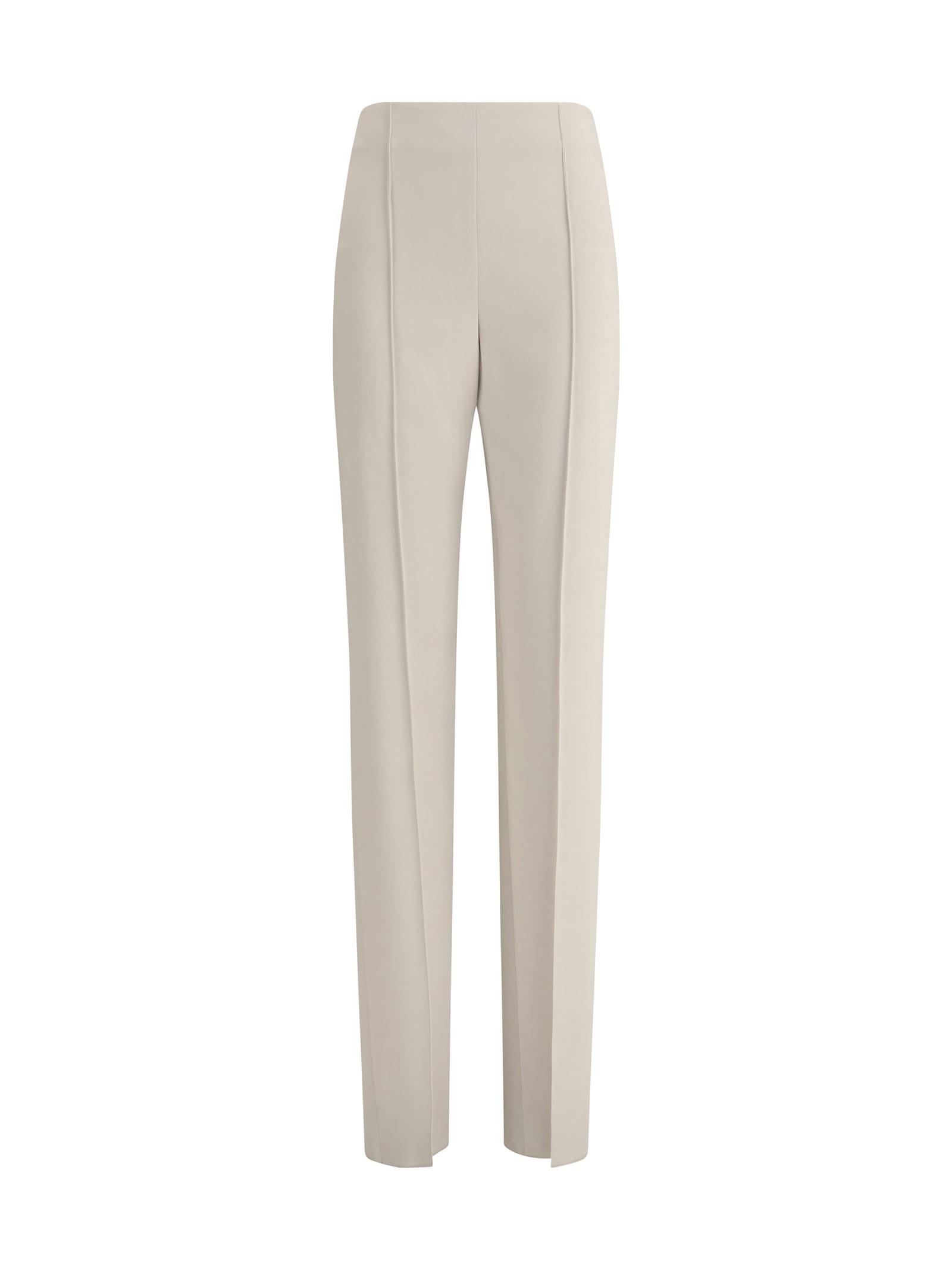 giorgio armani viscose cady trousers