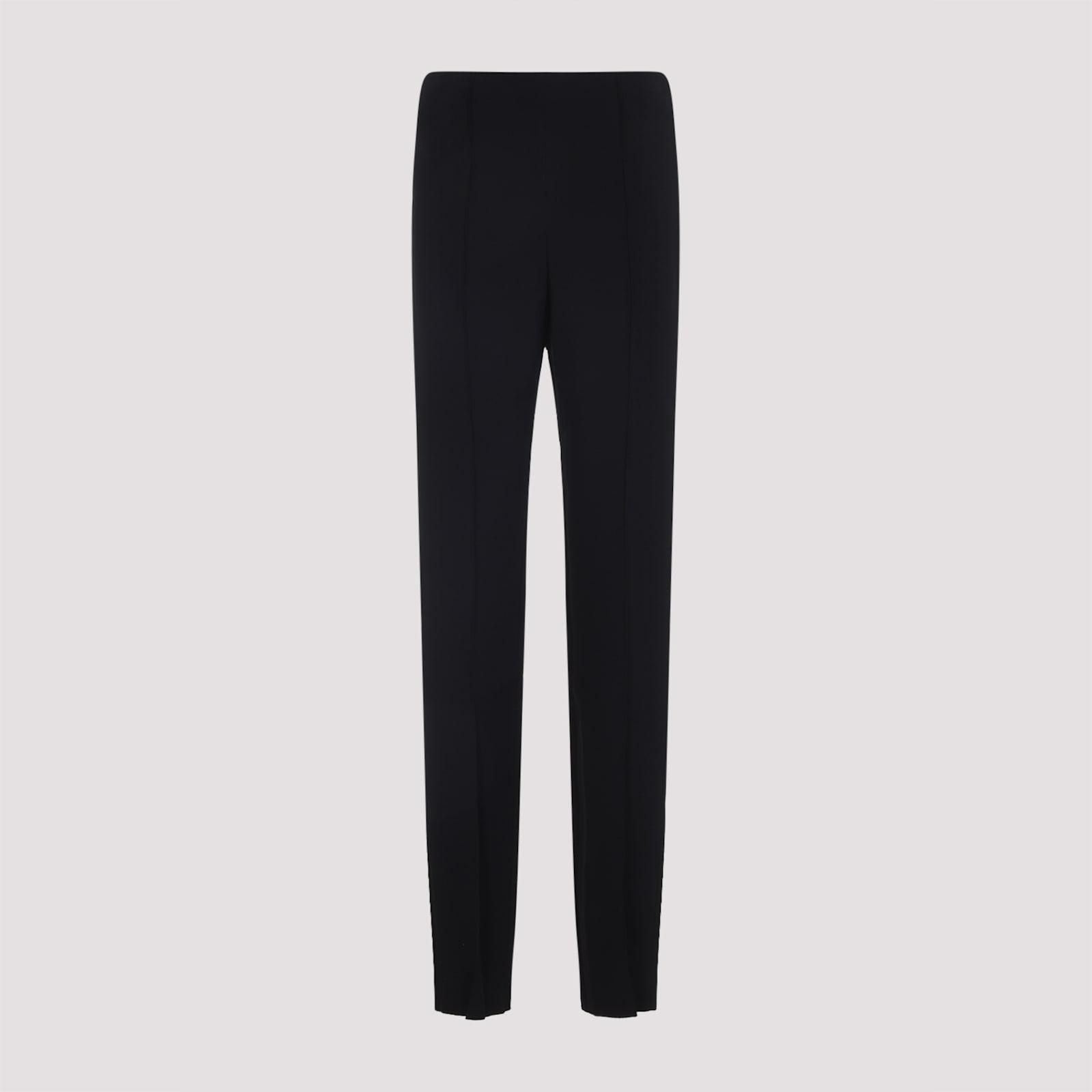 giorgio armani viscose pants