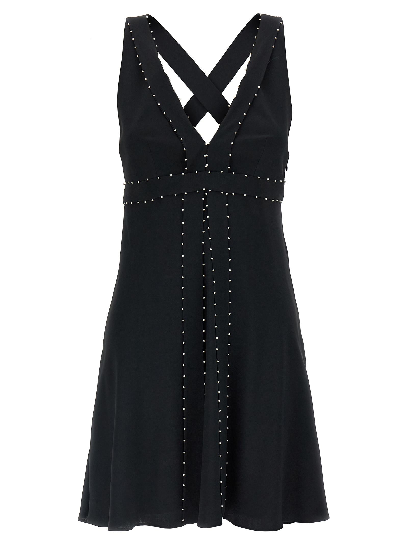 giovanni bedin pearl dress black acetate - women