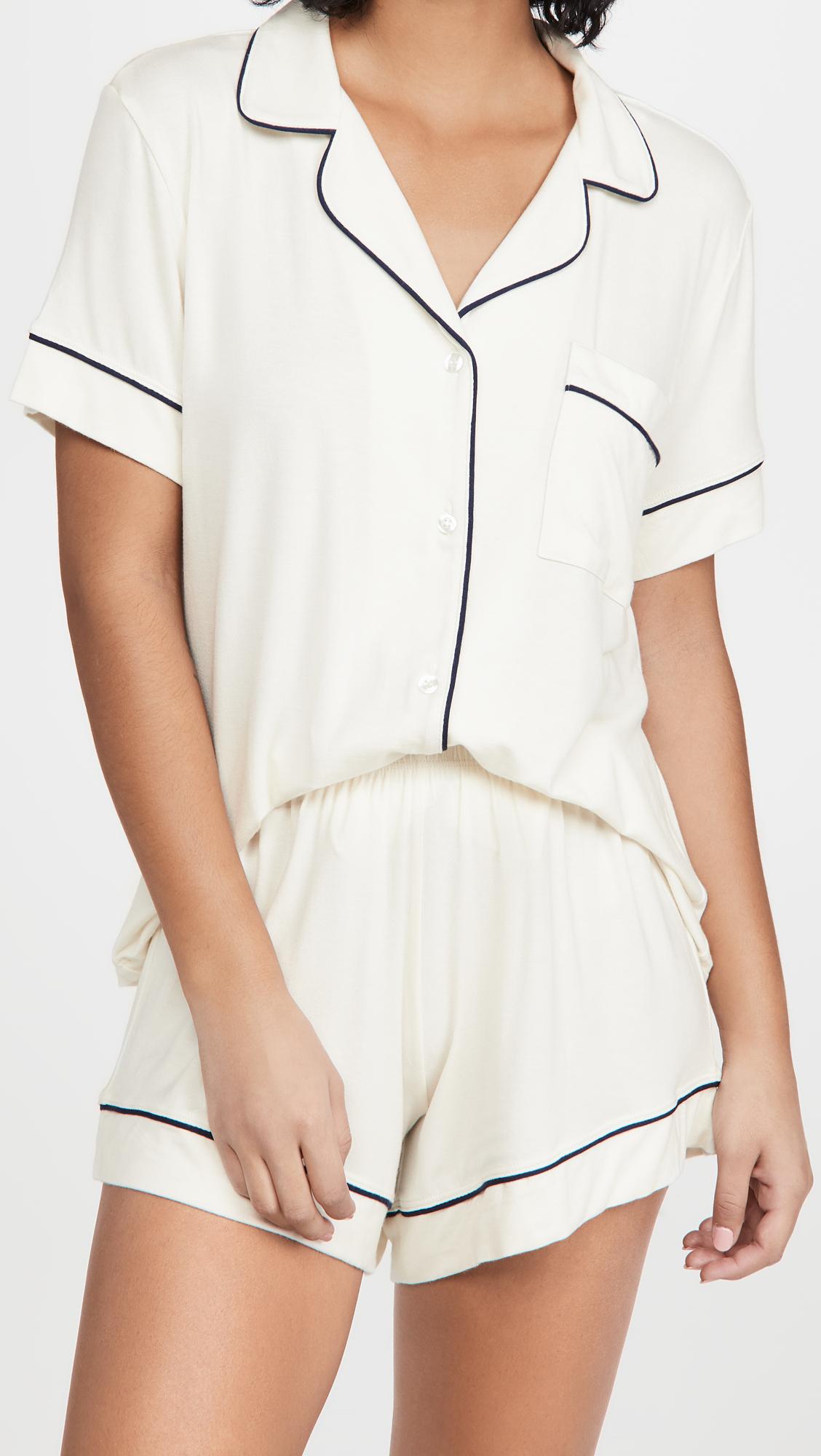 gisele the relaxed shorts pajamas set