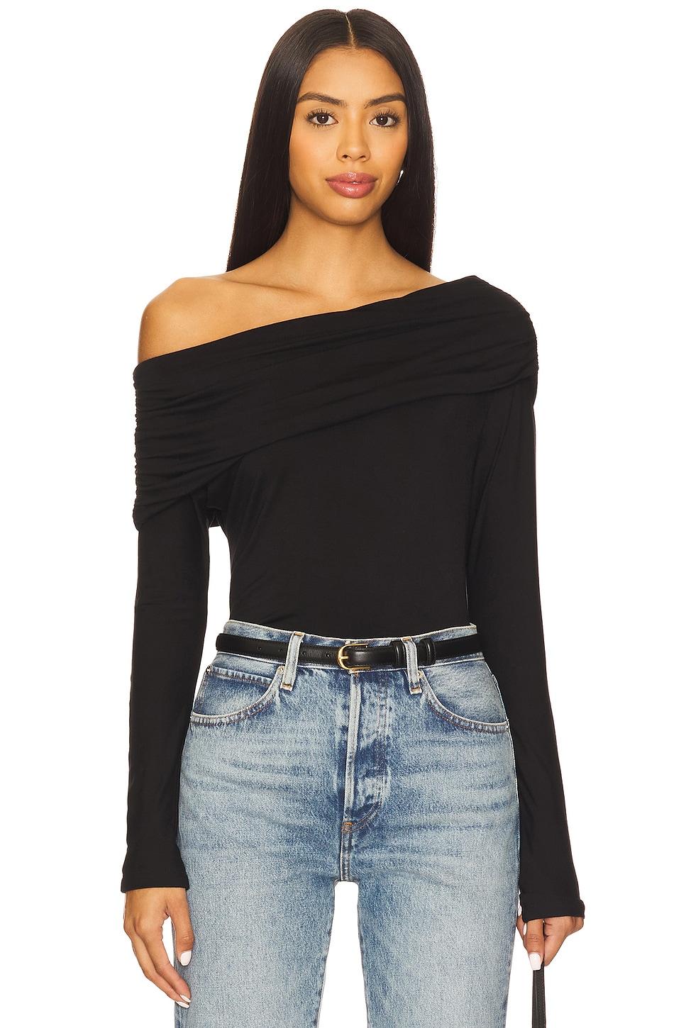 giselle drop shoulder long sleeve top