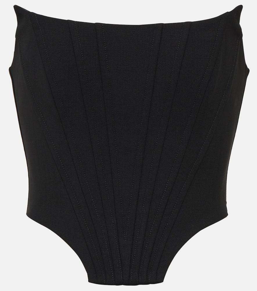 giuseppe di morabito cropped wool