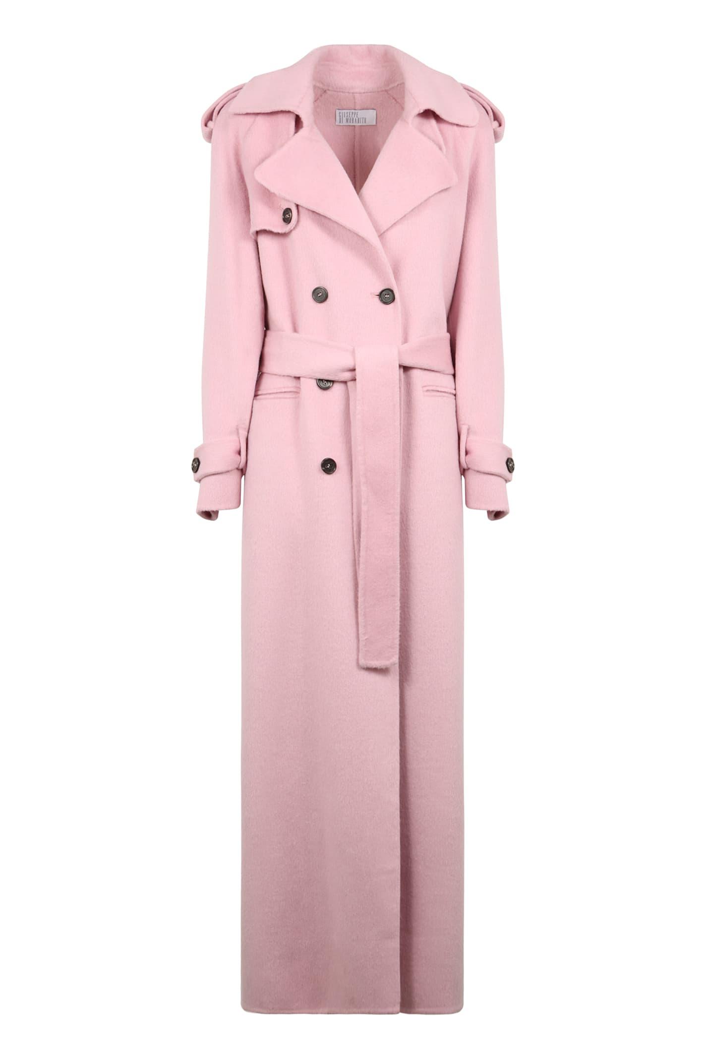 giuseppe di morabito double-breasted wool coat