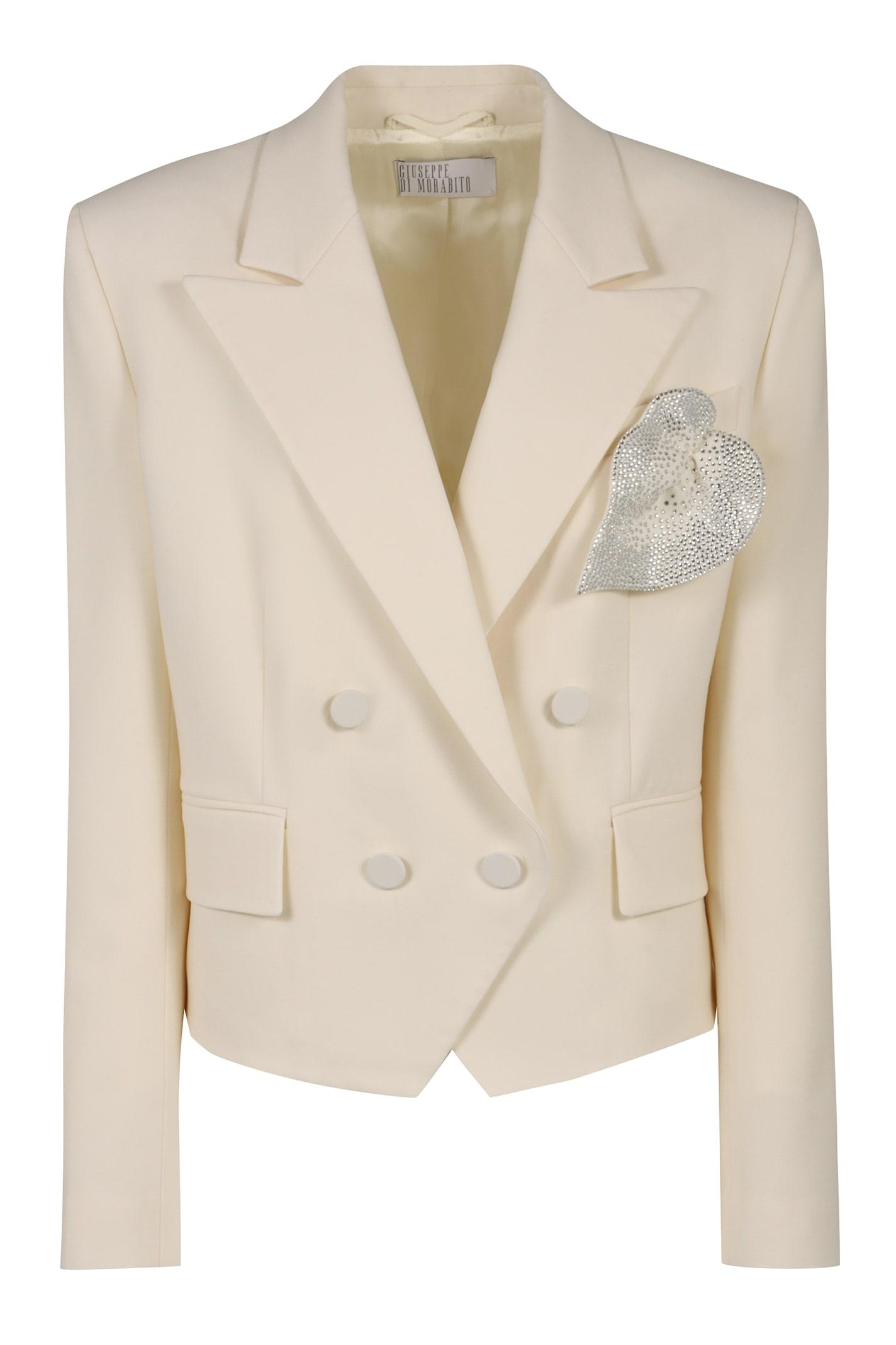 giuseppe di morabito double-breasted wool jacket