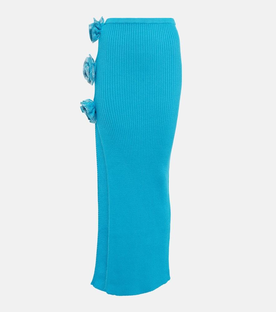 giuseppe di morabito embellished ribbed