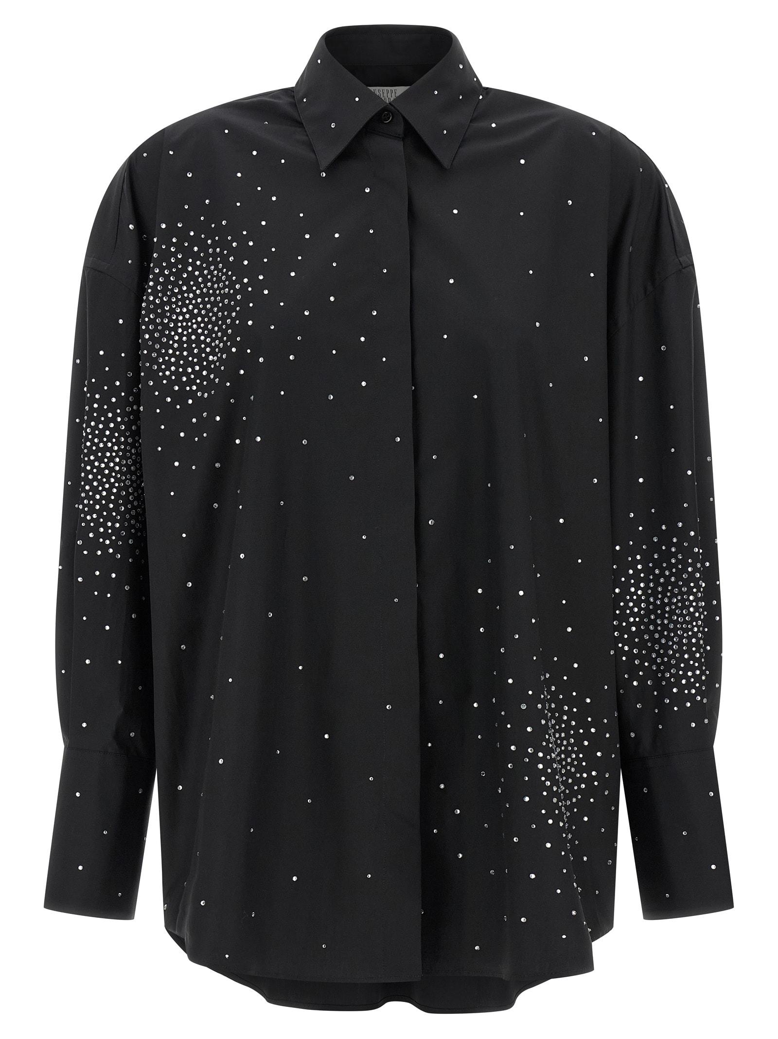 giuseppe di morabito rhinestone shirt